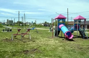 Avanza la construcción de la nueva Plaza en Las Acacias 7 Plaza barrio Las Acacias