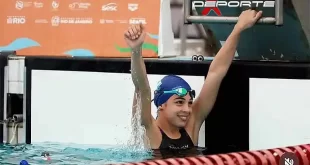 Laila Chaín se corona multicampeona y bate récords en Natación