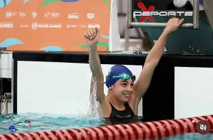 Laila Chaín se corona multicampeona y bate récords en Natación