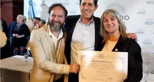<span style='font-size:17px;'>Adriana Miritello:</span></br>Profesora lujanense homenajeada en el Senado por su trayectoria en la educación técnica
