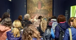 <span style='font-size:20px;'>En el Udaondo:</span></br>Realizan un recorrido participativo “Pintura Virreinal: Tesoros del Arte”
