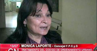 fallecimiento Mónica Laporte