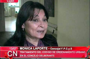 fallecimiento Mónica Laporte