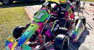Alexis Álvarez bicampeón de Luján en el karting regional