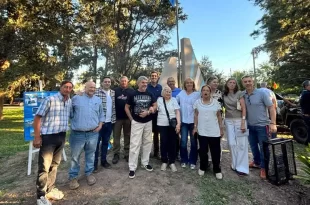 Monumento Malvinas en Hostería Sur