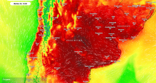 Alerta por calor extremo y tormentas
