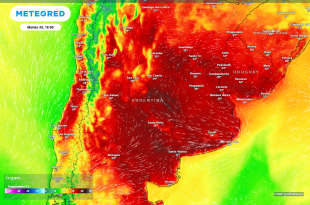 Alerta por calor extremo y tormentas
