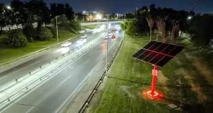 Primera autopista solar de la Argentina