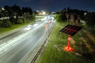 Primera autopista solar de la Argentina