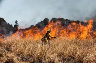Alerta extrema por incendios