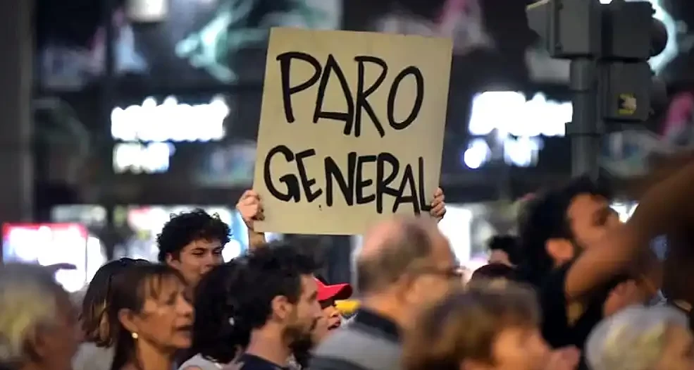 Paro general de la CGT