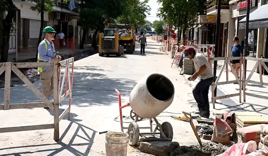 Corte de calles por obras