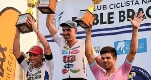 Clavero hizo historia en la Doble Bragado