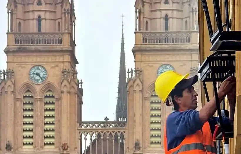 Avanzan las obras en la recova