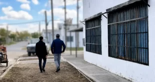Nuevas veredas mejoran el acceso a escuelas de Ameghino