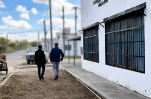 Nuevas veredas mejoran el acceso a escuelas de Ameghino