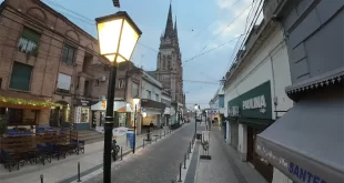 Farolas calle San Martín