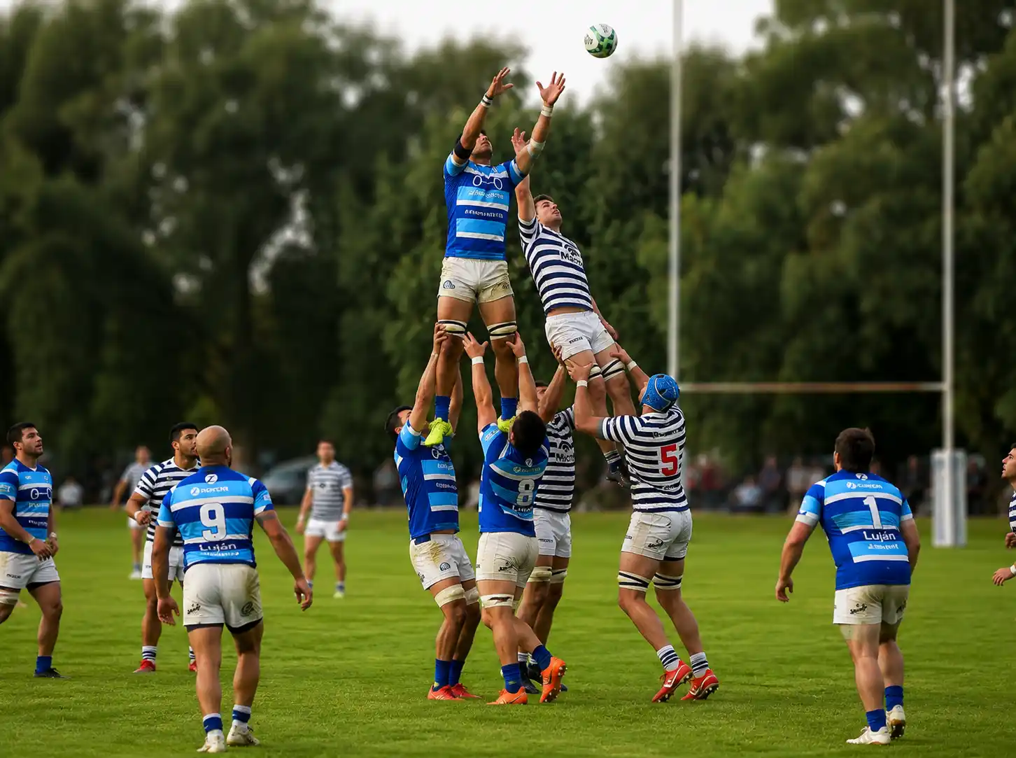 Luján Rugby Club dejó todo y cayó en un partidazo ante el líder 1 Luján Rugby Club dejó todo y cayó ante el líder