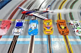 Naranjo dominó el TC de automodelismo en una noche vibrante