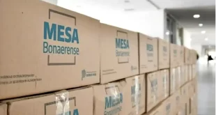 Entrega de alimentos del MESA