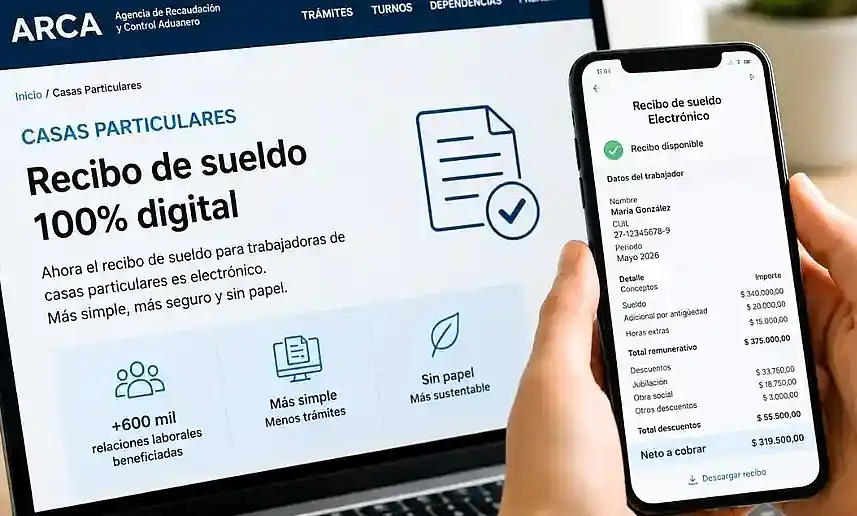 Recibo de sueldo digital