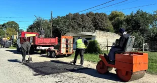 Avanzan las obras de Bacheo