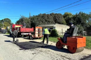 Avanzan las obras de Bacheo