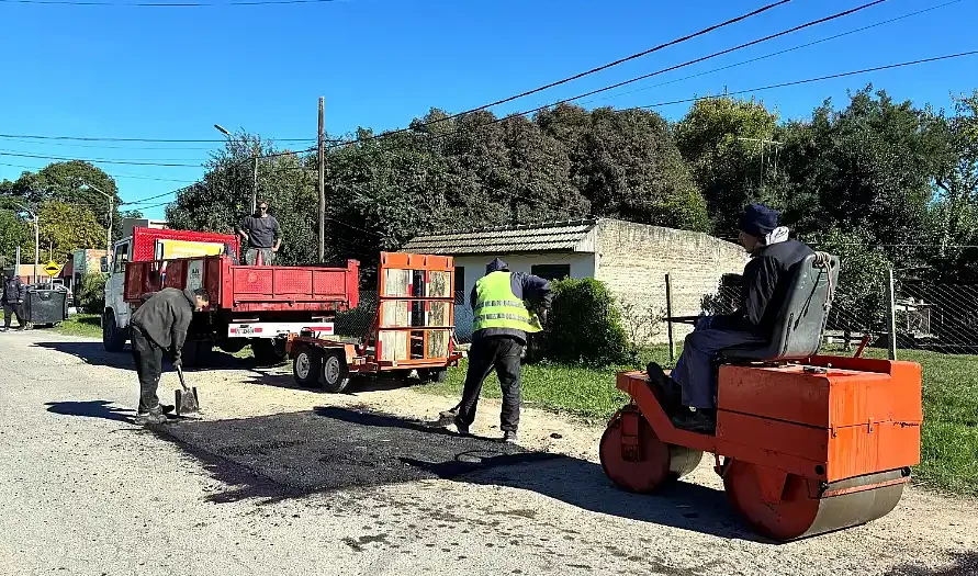 Avanzan las obras de Bacheo