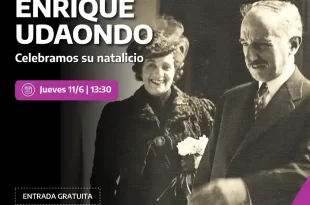 Enrique Udaondo: Luján homenajea al impulsor de uno de los museos más importantes del país