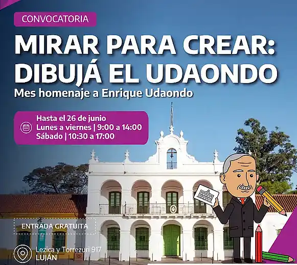 El Complejo Udaondo invita a crear