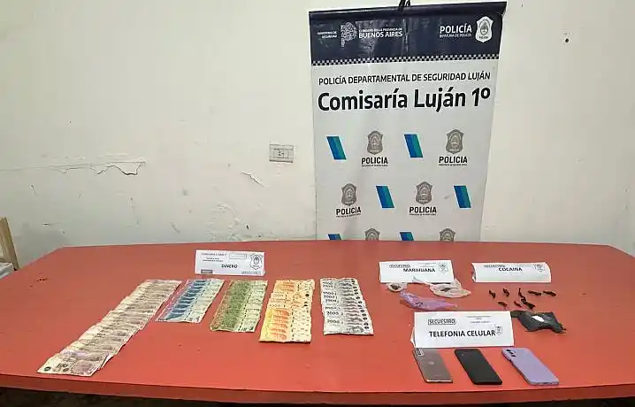 Tres aprehendidos por drogas con cocaína y marihuana en un operativo en Luján 1 cocaína y marihuana en un operativo en Luján
