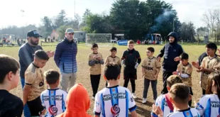 Encuentro deportivo interbarrial