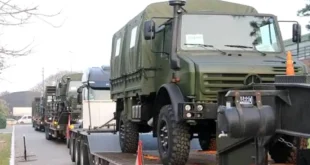 Traslado de U4000 del ejército