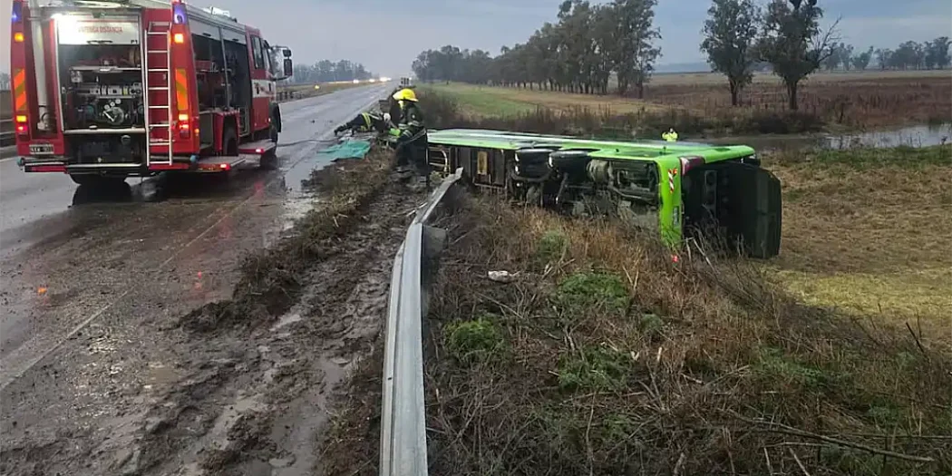 accidente en ruta 7