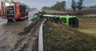 accidente en ruta 7