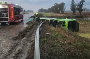 accidente en ruta 7