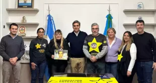 El Intendente recibió a representantes de la Fundación Estrellas Amarillas