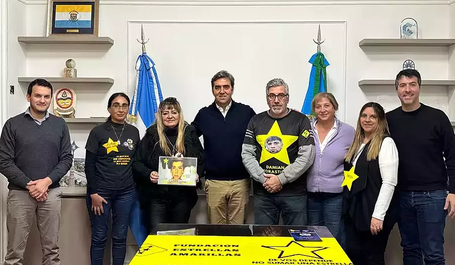 El Intendente recibió a representantes de la Fundación Estrellas Amarillas