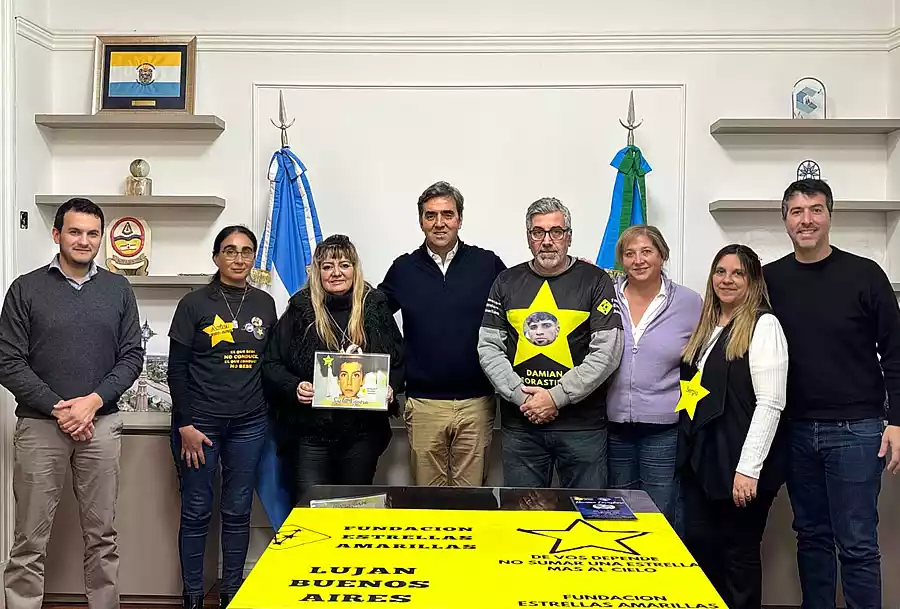 El Intendente recibió a representantes de la Fundación Estrellas Amarillas
