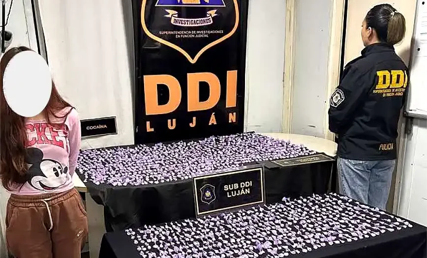 Cocaína en Luján