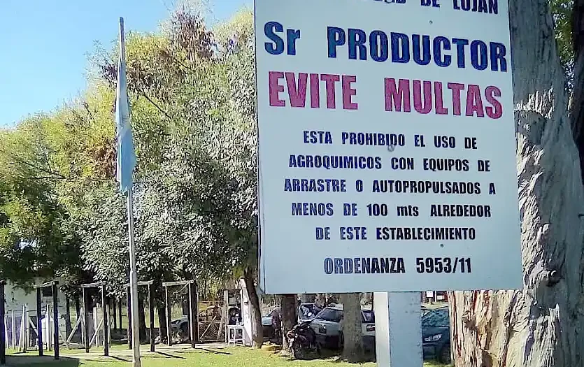 Agroquímicos en Luján: refuerzan los controles y aplican sanciones