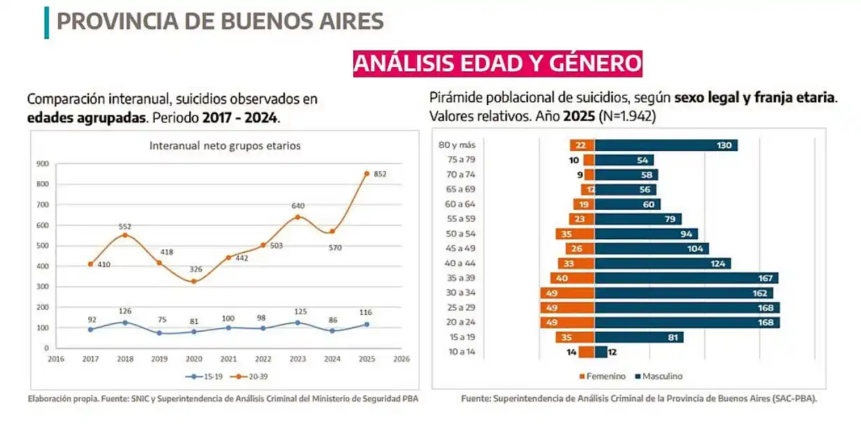 Suicidios en Buenos Aires: la Provincia refuerza la prevención 2 Suicidios bonaerenses