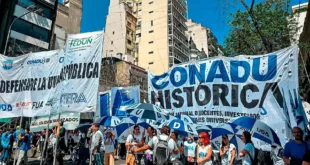 Paro universitario: CONADU confirmó 72 horas de protesta