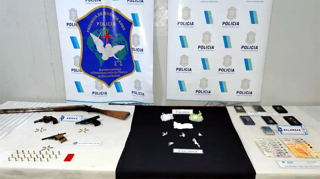 Operativo antidrogas en Luján terminó con un detenido en San Cayetano 1 Luján alerta 24 operativo antidrogas
