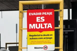 AUBASA cobrará multas por evadir peajes