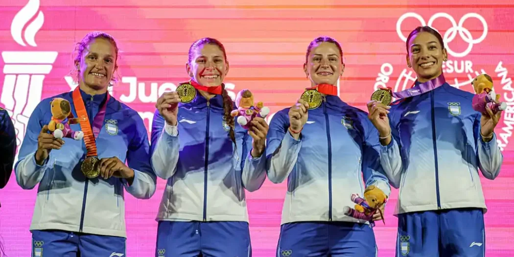 Candelaria Sequeira, oro en los Juegos Suramericanos