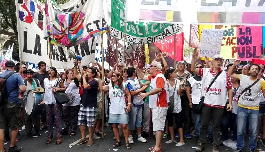 Paro docente en Buenos Aires