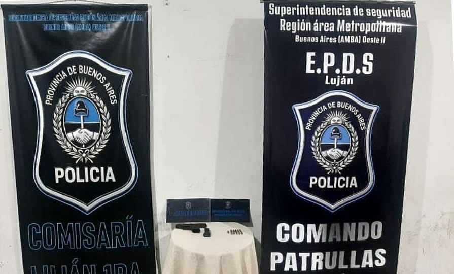 Dos aprehendidos por amenazar a un vecino con un arma 1 detenidos