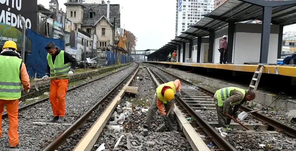 obras tren sarmiento