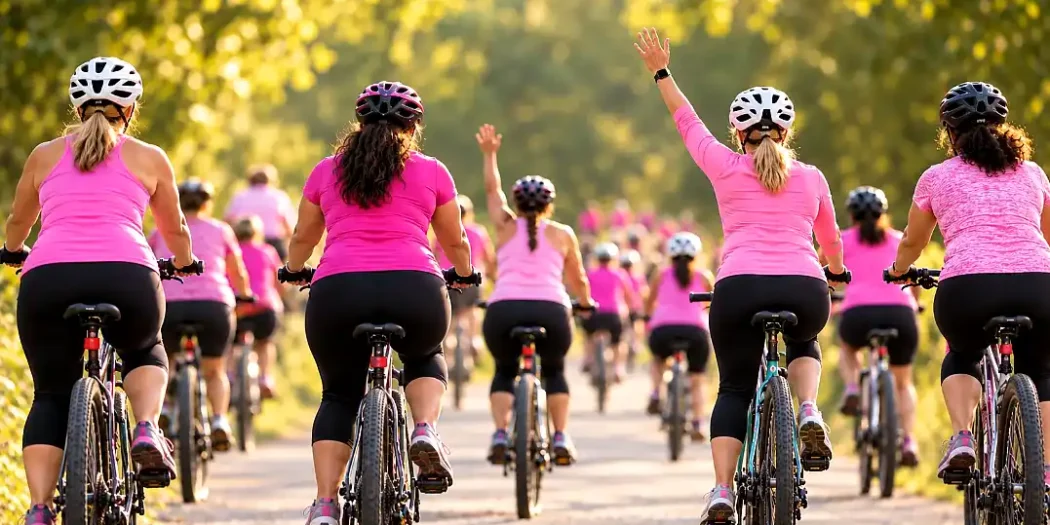 pedaleada rosa